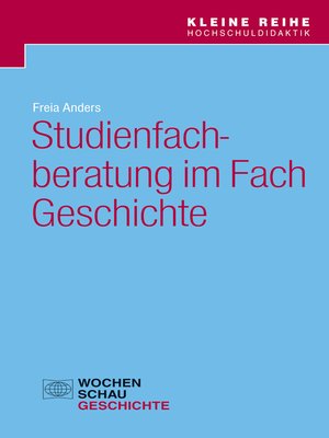 cover image of Studienfachberatung im Fach Geschichte